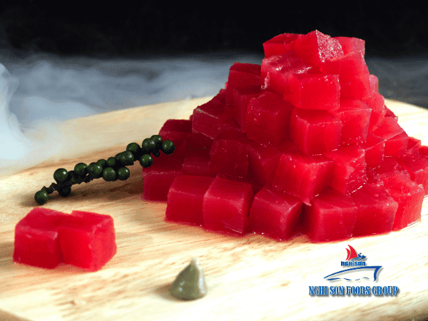Frozen Yellowfin Tuna Cube Nghi Son Foods Group