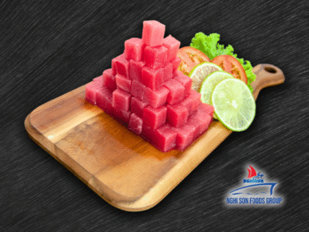 Frozen Yellowfin Tuna Cube Nghi Son Foods Group 99