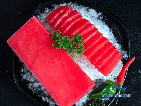 Frozen Yellowfin Tuna Saku Nghi Son Foods Group