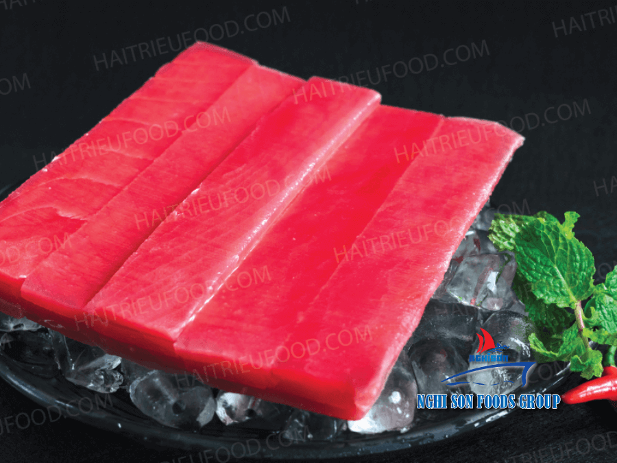 Frozen Yellowfin Tuna Strip Nghi Son Foods Group