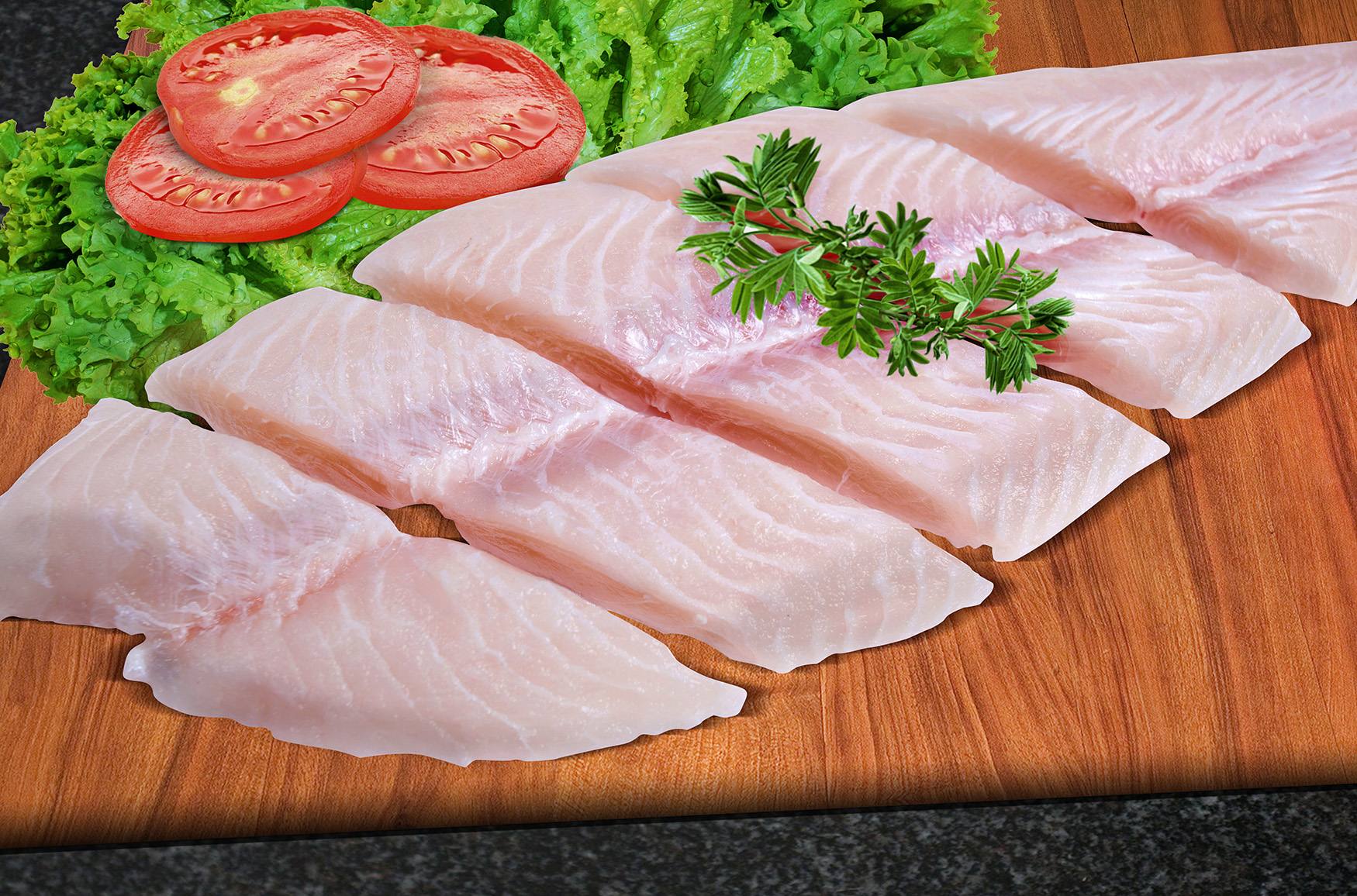 Basa fish fillet