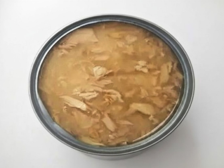 Canned Tuna chunk in brine with Vegetable broth NSFG