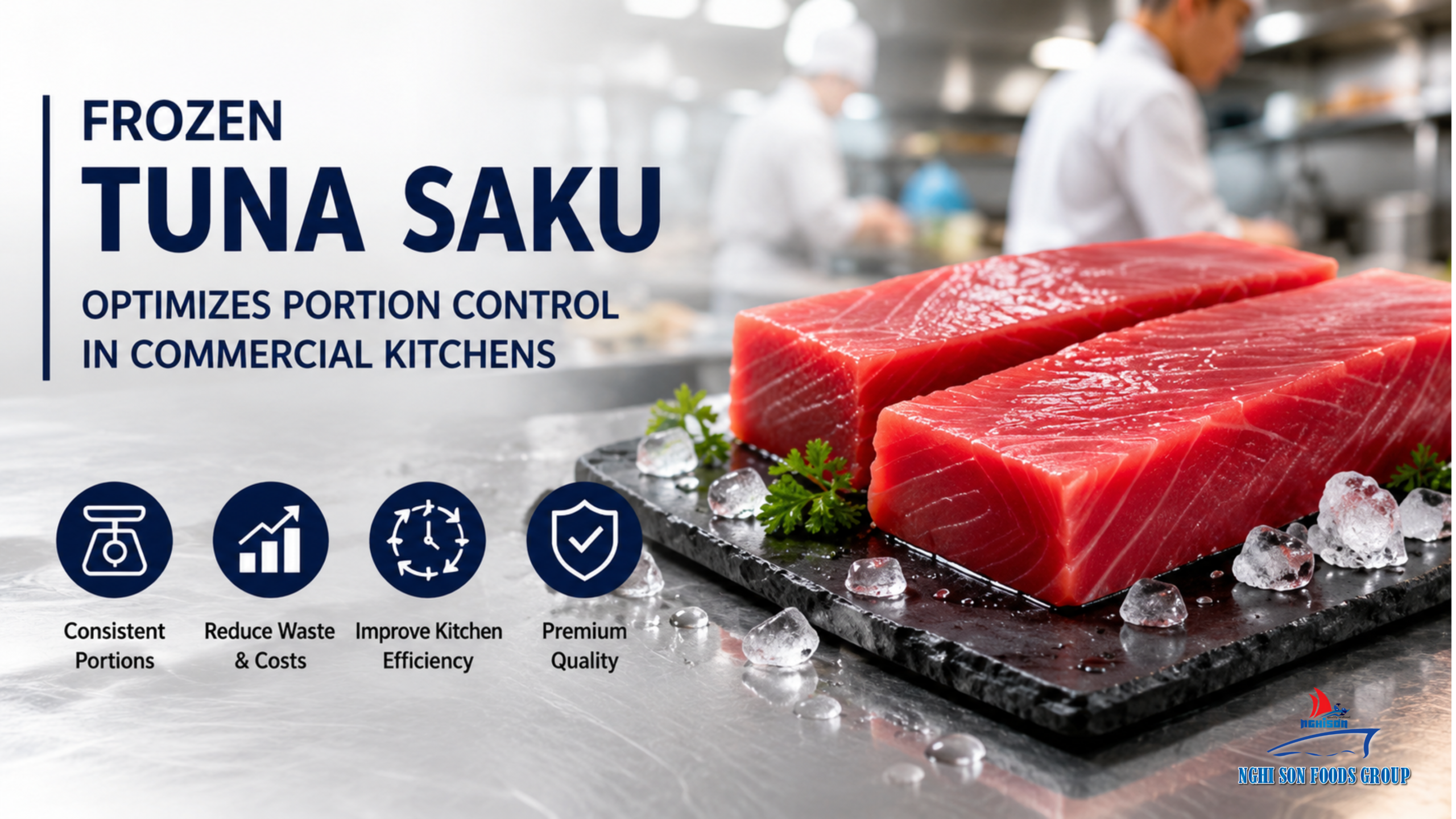 Frozen Tuna Saku